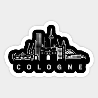 Cologne Sticker